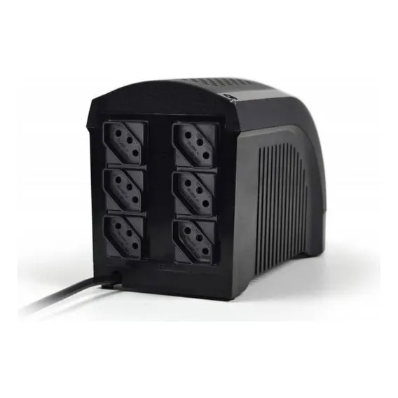 Nobreak Ups Mini 600va Monovolt 115v 6 Tomadas Ts Shara Foto 1