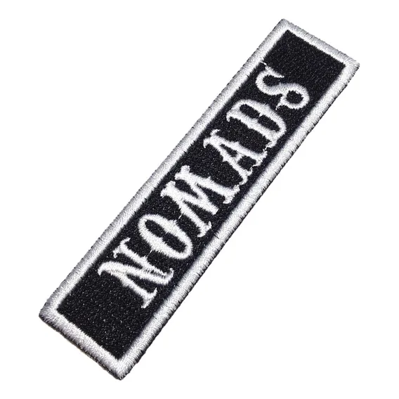 Nomads Patch Bordado Título Para Colete Moto Clube Foto 1