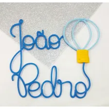 Nome Composto Em Tricotin Até Nove Letras Mais Um Desenho Cor Personalizado Foto mini 4