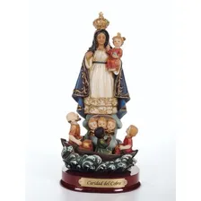 Nossa Senhora Da Caridade Do Cobre 14 Cm - Imagem Em Resina Foto mini 2