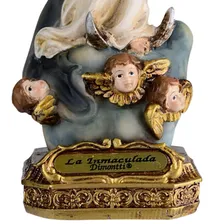 Nossa Senhora Imaculada Conceição 14 Cm - Imagem Em Resina Foto mini 4