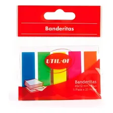 Notas adesivas, bandeiras, marcadores, cores, 5 cores Foto mini 1