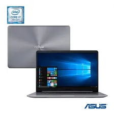 Notebook Asus Core I7 - 7500u, 8gb, 1tb, 15,6 Bq167t Foto mini 1
