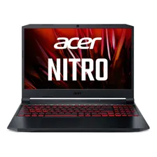 Notebook gamer Acer Nitro 5 AN515-57 preta 15.6