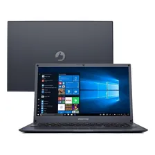 Notebook Positivo Motion Q232B azul 14 Intel Atom 2GB de RAM 32GB HDD 1366x768px Windows 10 Home Foto mini 3