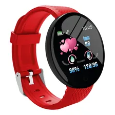 Notificações multiesportivas do Smartwatch Smartwatch D18 Ruffo Red Caloria Fitness Foto  mini 1