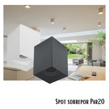 Notrelux Luminária Beiral Pergolado Fachada Spot Plafon Par20 Movel Cor Preto Foto mini 2