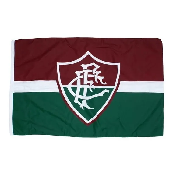 Nova Bandeira Fluminense (128 Cm X 90 Cm) Tricolor Foto 1