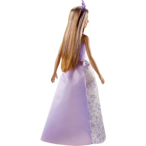 Nova Boneca Barbie Dreamtopia Princesa Morena Mattel Fxt13 Foto 1