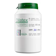 Nova Formula Vasodilatador Dilatex Oxypump 600mg - 120 Cps Sabor Sem Sabor Foto mini 1