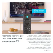 Novo Amazon Fire Stick lite TV Full HD 3ª Geração Alexa Comando de Voz Original Foto mini 4
