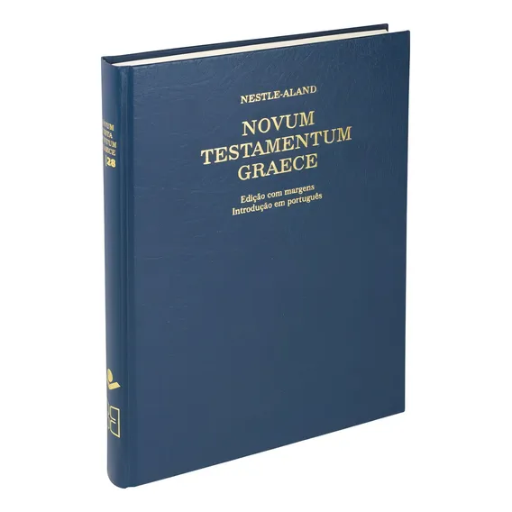 Novum Testamentum Graece: Nestle-Aland - NA28, de Sociedade Bíblica do Brasil. Editorial Sociedade Bíblica do Brasil, capa dura em grego, 2018 Foto 1