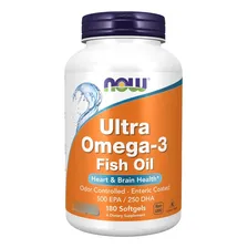 Now Foods Ultra Ômega 3 180 Softgels 500 EPA / 250 DHA Foto  mini 1