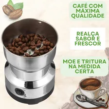 Noz Máquina Moer Sementes Temperos Pimenta Amendoim de 110V processador elétrico Foto mini 4