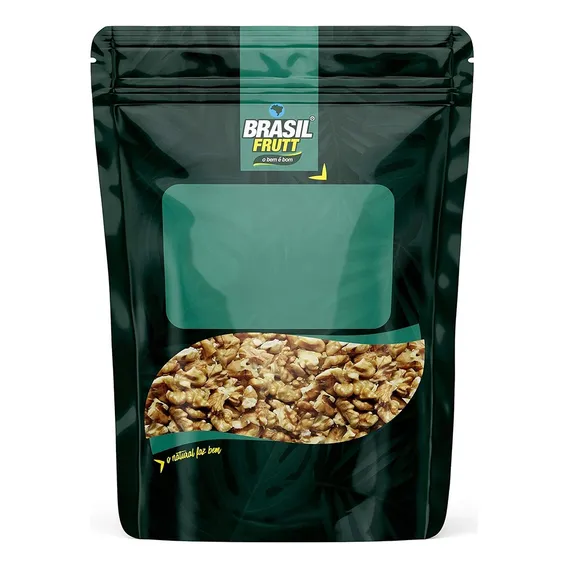 Nozes Quartilho Pacote 200g Brasil Frutt Foto 1