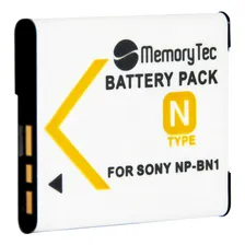 Np-bn1 Compatível Com Sony W730 W710 W570 W530 W350 W330 Memorytec Foto  mini 1