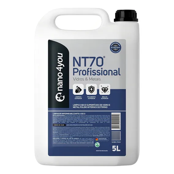 Nt70 Profissional Vidros Metal Impermeabilizante Multipolido Foto 1
