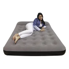 NTK Star Colchão Inflável Star Casal Até 200kg Cinza Nautika Foto mini 3