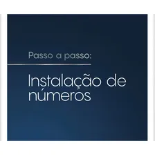 Número Residencial Para Casa 1 Espelhado 3d 22cm Foto mini 2