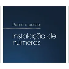 Número Residencial Para Casa 1 Preto 3d 22cm Foto mini 2