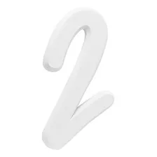 Número Residencial Para Casa 2 Branco 3d 22cm Foto mini 1
