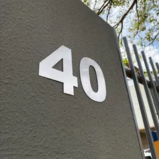 Números Para Residência Salas Apartamentos Aço Inox Escov Foto mini 3
