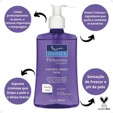 Nupill Firmness Intensive Sabonete Líquido Facial 200ml Tipo de pele Normal Foto mini  2