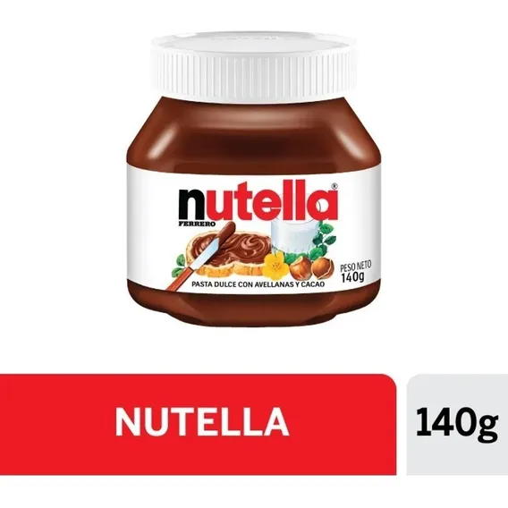 Nutella 140g Chocolate com Avelã Foto 1