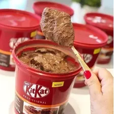 Nutella 3kg Balde Gigante + Creme Kit Kat Foto mini 2