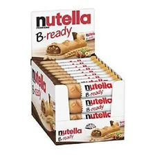 Nutella B-ready - Biscoitos Wafer Com Creme Nutella (36x22g) Foto mini 1