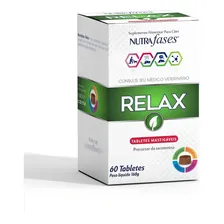 Nutrafases Relax Pote Com 60 Tabletes Foto mini 4