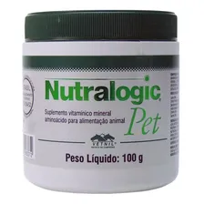 Nutralogic P贸 100 Gr - Vetnil ( Vitamina P/ C茫es E Gatos ) Foto mini 2