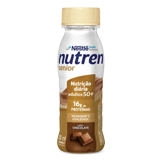 Nutren Senior 200ml - Chocolate - Nestlé Foto 1