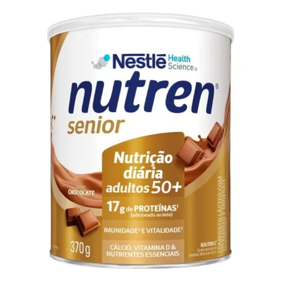 Nutren SĂȘnior 370g. Sabor Chocolate Foto 1