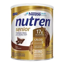 Nutren S锚nior P贸 Chocolate 740g - Kit Com 3 Latas Foto mini 2