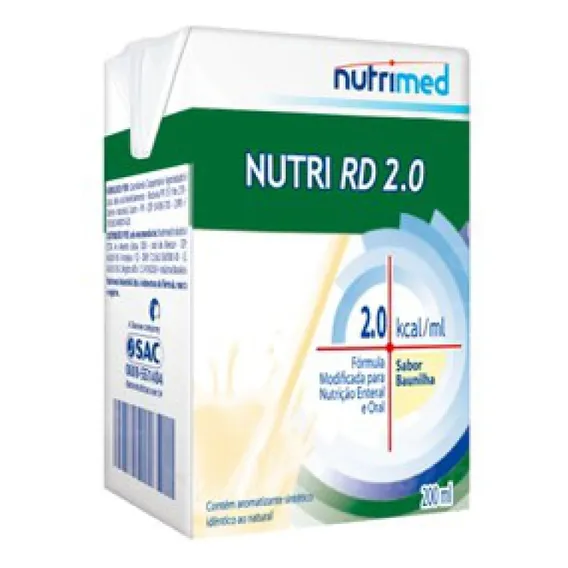 Nutri Renal D 200ml - Nutrimed/danone - Kit Com 27 Unidades Sabor Baunilha Foto 1
