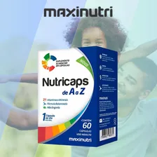 Nutricaps PolivitamĂnico De A Z Com 60 Cápsulas - Maxinutri Sabor Neutro Foto mini 4