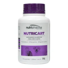 Nutricart 1000 Suplemento Cachorros/Gatos 60 Comprimidos Foto mini 1