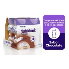 Nutridrink Compact Sabor Chocolate 4 Garrafinhas De 125ml Foto mini 3