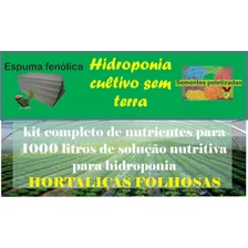 Nutrientes Para Hidroponia-6 Fertilizantes Hortaliças 1000l Foto mini 3