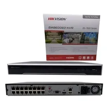 Nvr Hikvision 16 Canais Poe Ds-7616ni-q2/16p Resolução 4k Foto mini  3