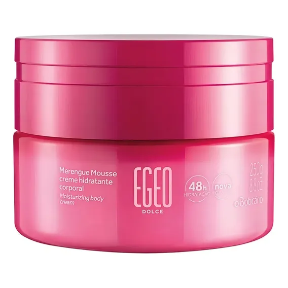 O Boticario Egeo Dolce Merengue Mousse Creme Hidratante 250g Foto 1