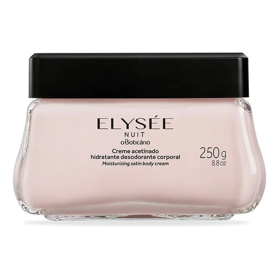 O Boticario Elysee Nuit Creme Hidratante Acetinado Nuit 250g Foto 1