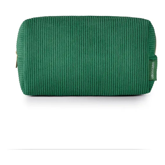 O Boticário Nécessaire Verde E Dourado Foto 1
