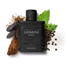 O Boticário Uomini Black EDT 100ml para masculino Foto mini 2