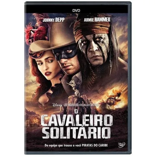 O Cavaleiro Solitário - Dvd - Johnny Depp - Novo - Lacrado Foto 1