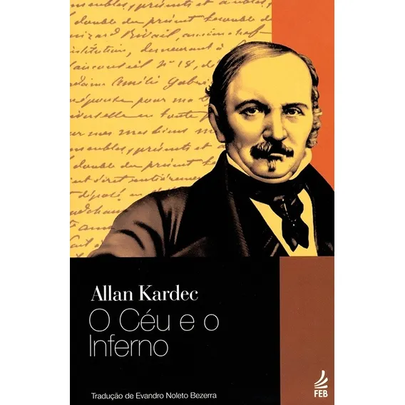O Ceu E O Inferno de Allan Kardec Capa Mole Foto 1