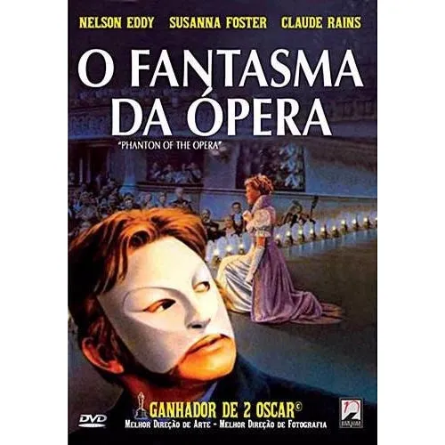 O Fantasma Da Ópera - Dvd - Nelson Eddy - Claude Rains Foto 1