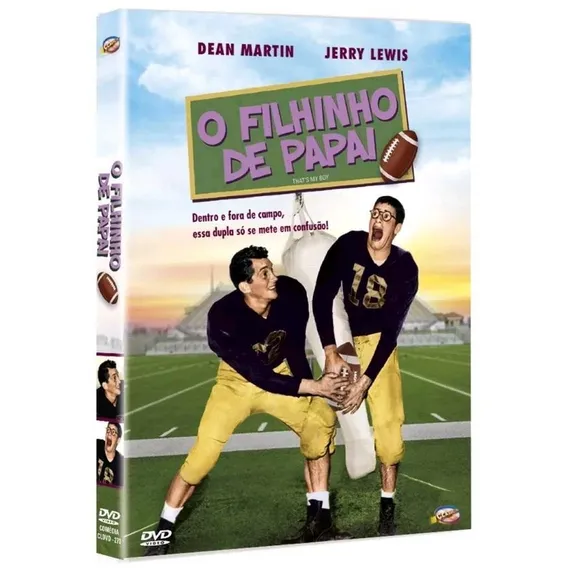 O Filhinho De Papai - Dvd - Dean Martin - Jerry Lewis Foto 1