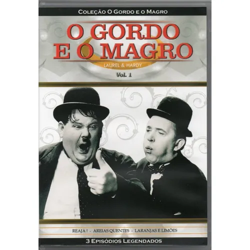 O Gordo E O Magro Dvd Vol. 1 Novo Lacrado Foto 1